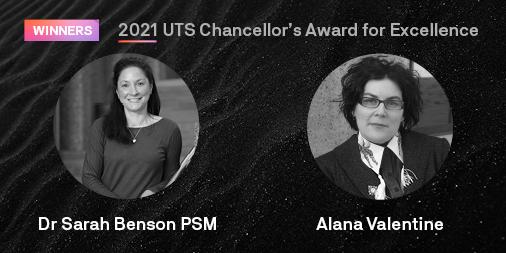 Game-changing women named dual winners of Chancellor’s Award